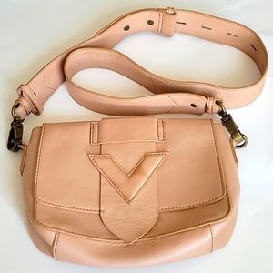 Via Spiga Beige Leather crossbody bag